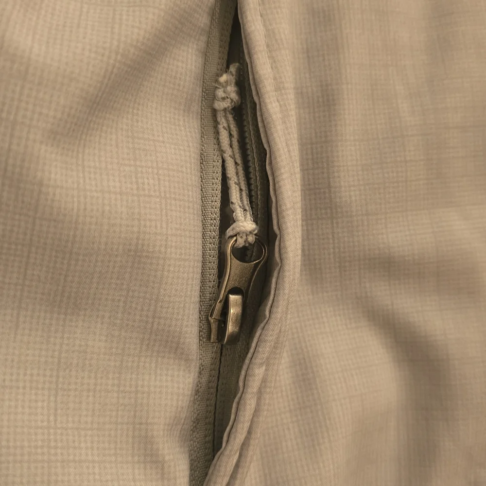 Gray Hooded Wind/water Jacket With Fleece Lining Size MED - Picture 3 of 6